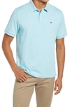 Vineyard Vines Edgartown Piqué Performance Polo In Turqs