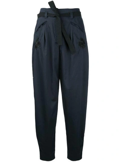 Markus Lupfer Cropped Balloon Trousers