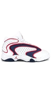 Jordan Air  Og Women's Shoes In White/red/navy