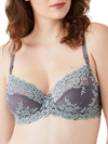Wacoal Embrace Lace Underwire Bra 65191, Up To Ddd Cup In Quiet Shade,ether