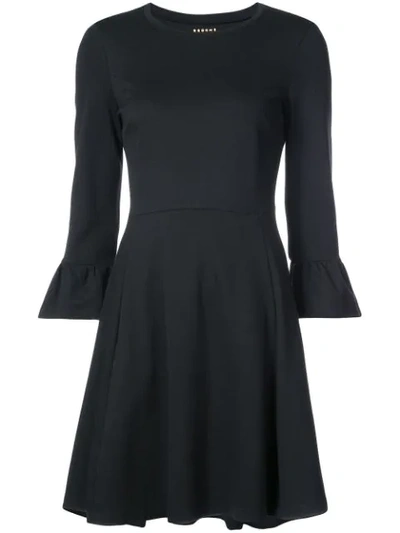 Kate Spade Ponte Knit Fit & Flare Dress In Black | ModeSens