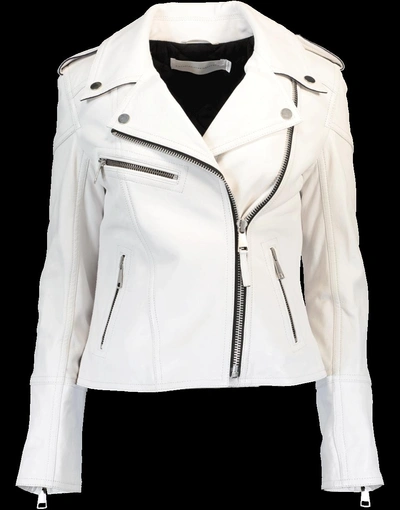 Victoria Victoria Beckham Biker Jacket In White