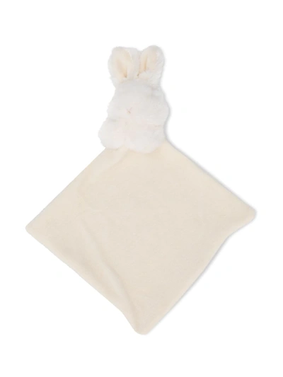 Bonpoint Cuddly Rabbit Blanket In White