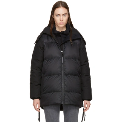 Canada Goose Whitehorse Quilted Parka In Black