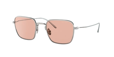 Prada Dark Pink Square Ladies Titanium Sunglasses Pr 54ws 05q03f 52
