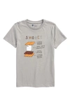 Tucker + Tate Kids' Graphic Tee In Grey Smores
