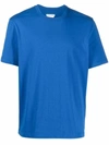 Bottega Veneta Crew Neck Short-sleeve T-shirt In Blue