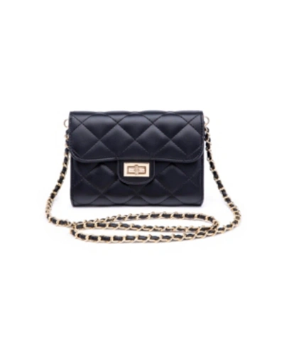 Urban Expressions Wendy Quilted Crossbody In Black