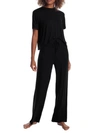 Honeydew Intimates All American 2-piece Pajama Set In Black