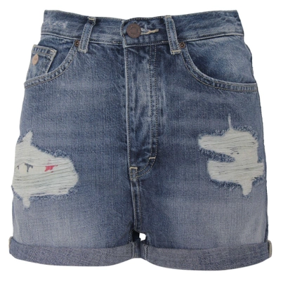 Scotch & Soda Denim Shorts In Denim Blue