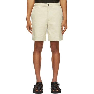 Solid Homme Beige Cotton Basic Shorts In Beige 734e