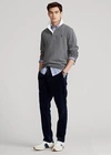 Ralph Lauren Classic Tapered Fit Polo Prepster Pant In New Ghurka