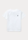 Polo Ralph Lauren Kids' Cotton Jersey Crewneck Tee In White