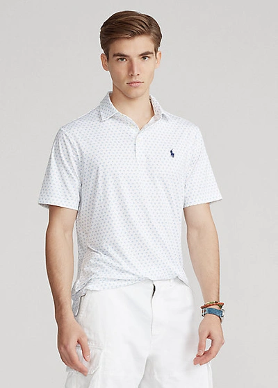 Ralph Lauren Classic Fit Performance Polo Shirt In Tossed Horseshoe
