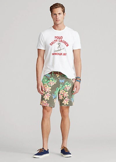 Ralph Lauren 8-inch Classic Fit Floral Chino Short In Surplus Tropical