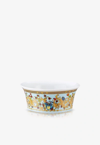 Versace Home Collection Le Jardin De Versace Cereal Bowl In Blue