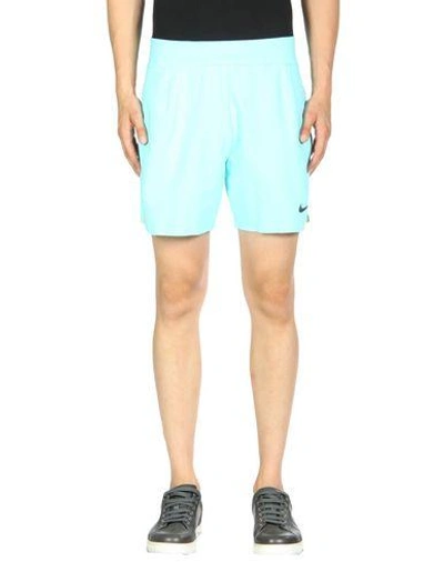 Nike Shorts In Turquoise
