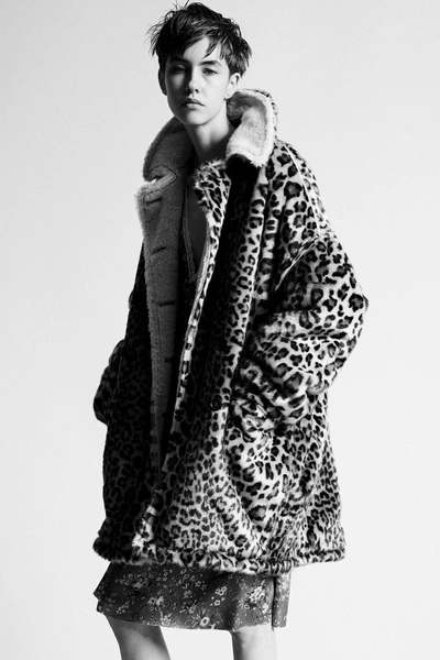 R13 Leopard Hunting R13 Shearling Coat R13 Leopard Hunting Coat