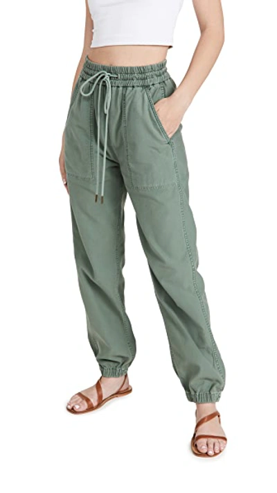 Citizens Of Humanity Ameline Utility Jogger In Iza In Green