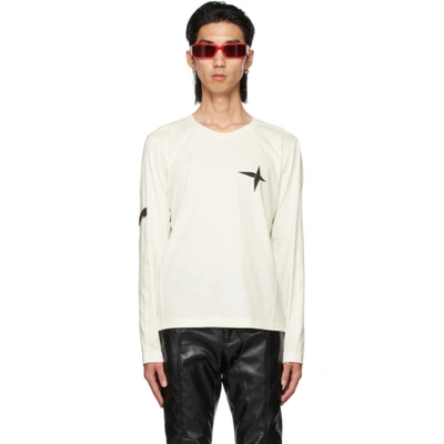 Adyar Ssense Exclusive White Armband Long Sleeve T-shirt In Lt Ivory