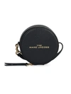 Marc Jacobs Medium The Hot Spot Leather Crossbody Bag In Black