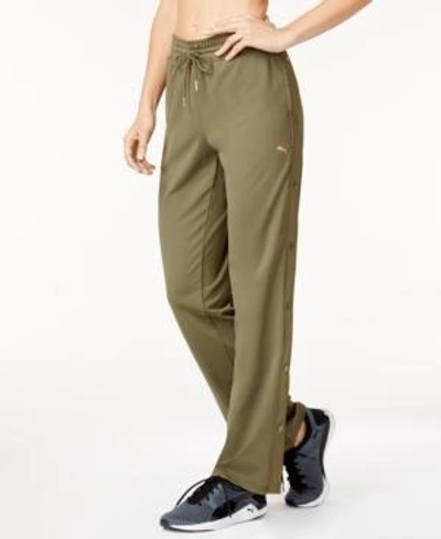 Puma Explosive Drycell Tear-away Pants In Olive Night