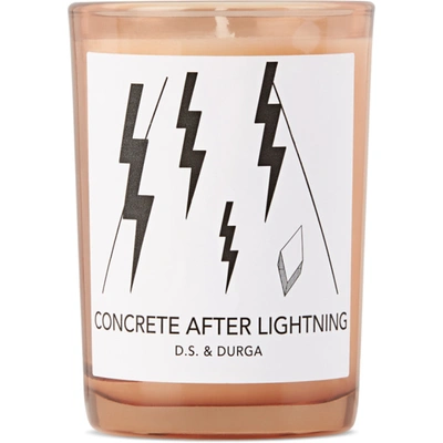 D.s. & Durga Concrete After Lightning Candle, 7 oz In N/a