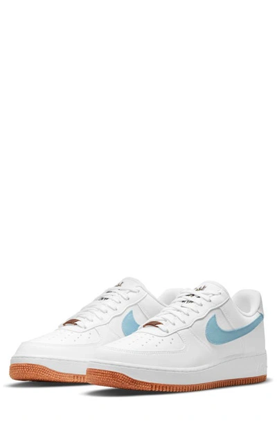Nike Air Force 1 '07 Lv8 Sneaker In White/ Obsidian-white-black