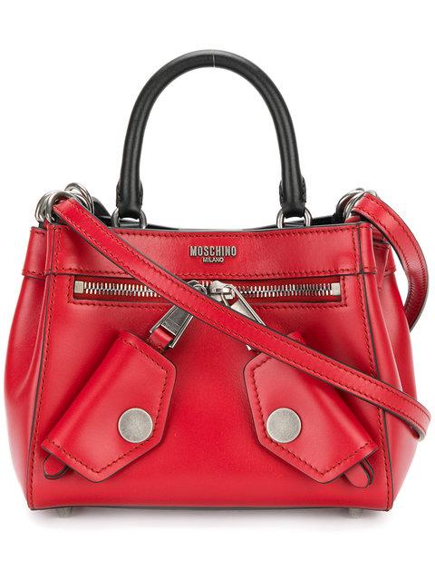 Moschino B-pocket Mini Bag | ModeSens