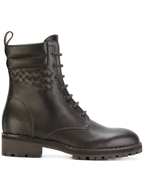 bottega veneta leather ankle boots