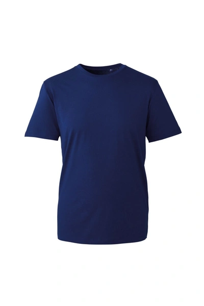 Anthem Mens Short Sleeve T-shirt (navy) In Blue