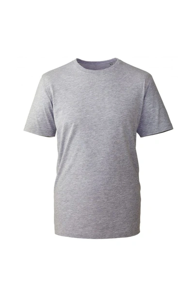 Anthem Mens Short Sleeve T-shirt (gray Marl) In Grey