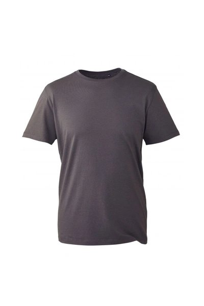 Anthem Mens Short Sleeve T-shirt (charcoal) In Grey