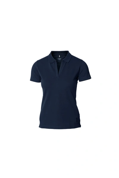 Nimbus Womens/ladies Harvard Stretch Deluxe Polo Shirt (navy) In Blue