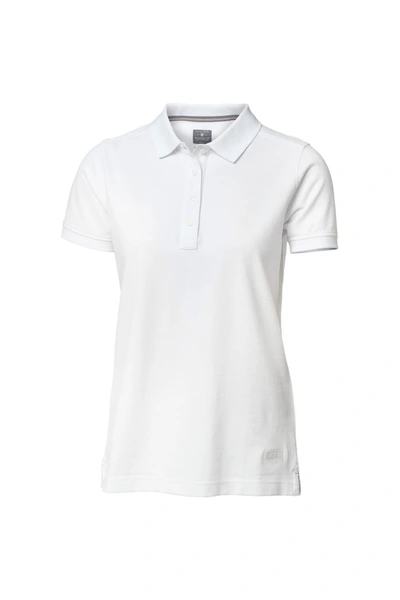 Nimbus Womens/ladies Yale Short Sleeve Polo Shirt (white)