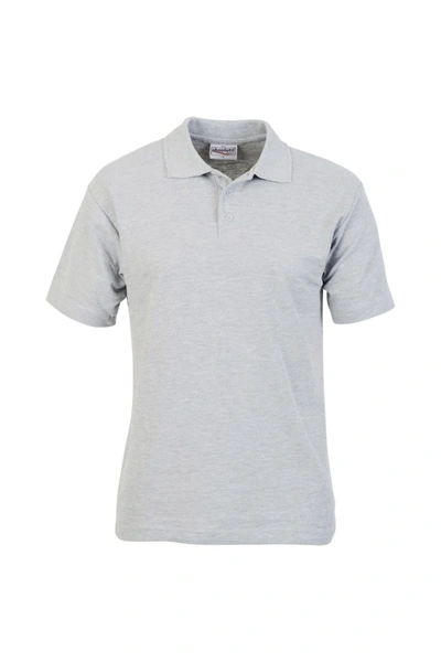 Absolute Apparel Mens Pioneer Polo In Grey