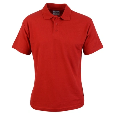 Absolute Apparel Mens Pioneer Polo (red)