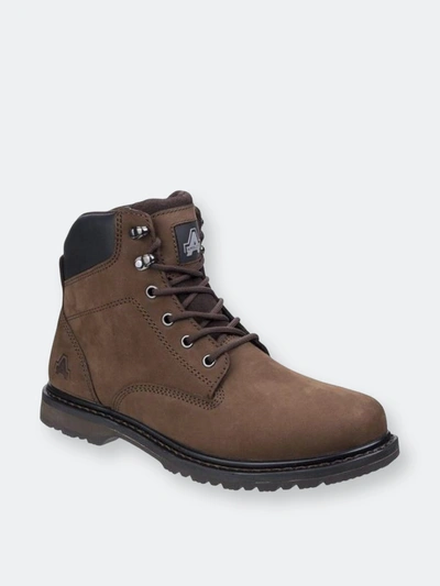 Amblers Mens Millport Lace Up Boot In Brown