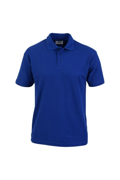 Absolute Apparel Mens Pioneer Polo In Blue