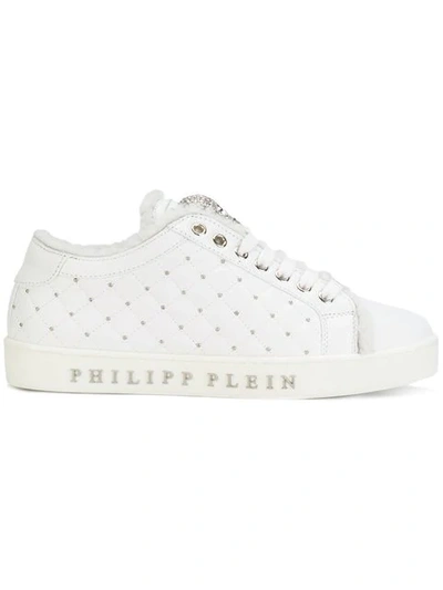 Philipp Plein Lo-top Sneakers "edwards" In White