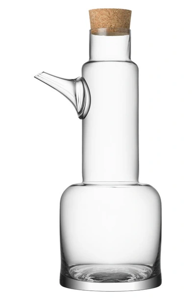 Kosta Boda Picnic Carafe With Cork Lid In Clear