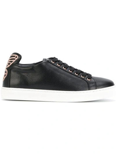 Sophia Webster Lace-up Sneakers In Black