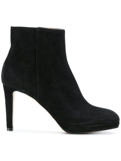 Sergio Rossi Heeled Ankle Boots In Black