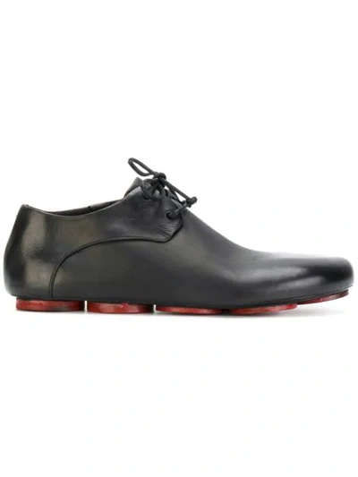 Marsèll Sole Detail Lace-up Shoes In Black