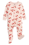 Infant Babies' 1212 The Nightly Fitted One-piece Pajamas In Strawberries