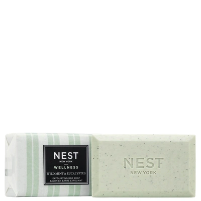 Nest Fragrances Wild Mint And Eucalyptus Exfoliating Bar Soap 177g