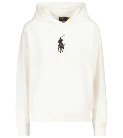 Polo Ralph Lauren Big Pony Terry Hoodie In White | ModeSens