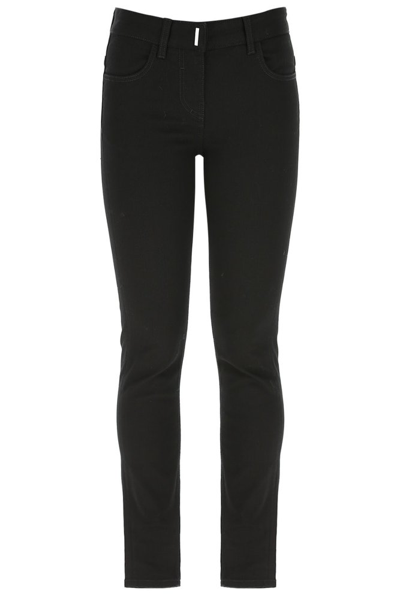 Givenchy Slim Fit Denim Trousers In Black