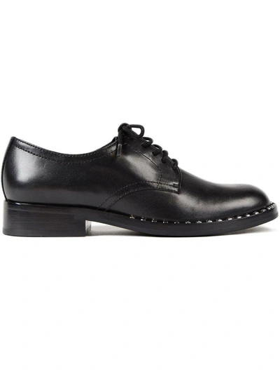 Ash Black Leather Wilco Lace-up Brogues