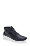 Naot Polaris High Top Sneaker In Black